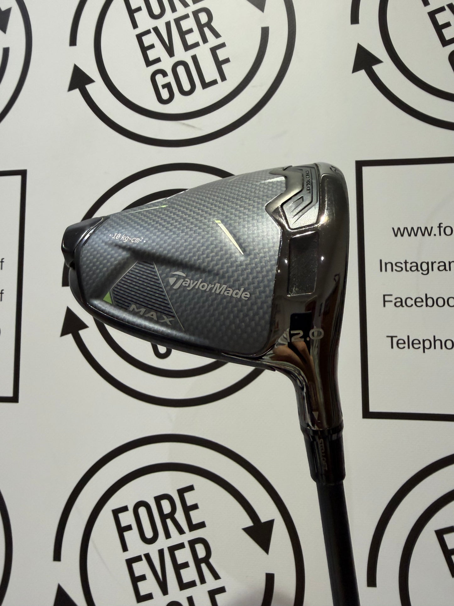 TAYLORMADE Qi35 MAX DRIVER / 12 Deg / Mens RH / 50g Stiff Flex