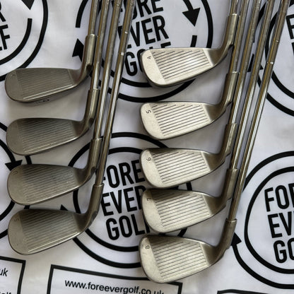 PING G20 IRONS / 4 - PW + UW + SW / RH / Black Dot / Reg Flex / GOOD USED
