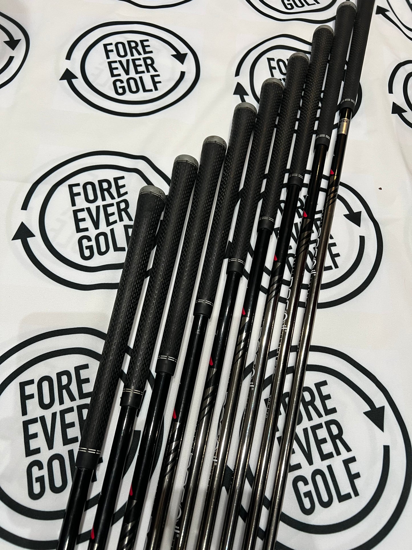 PING G710 IRONS / 4 - SW / Blue Dot / RH / Reg Flex Graphite Shafts