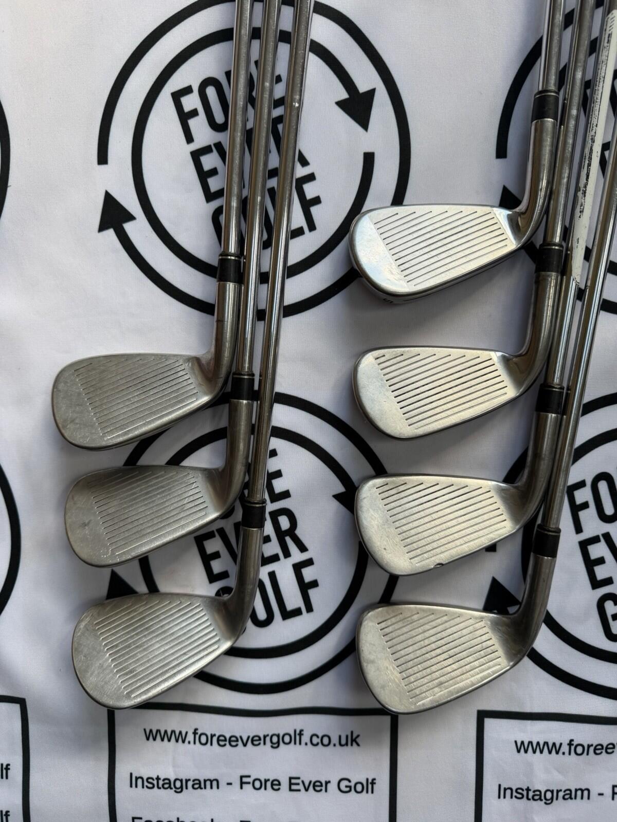 TAYLORMADE M2 IRONS / 5 - PW + SW / RH / 85g Reg Flex / GOOD USED