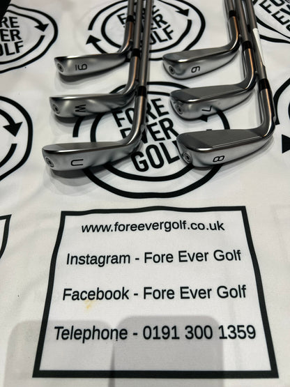 PING G440 IRONS / 6 - UW / BLUE DOT / RH / 35g ALTA QUICK Graphite Shafts