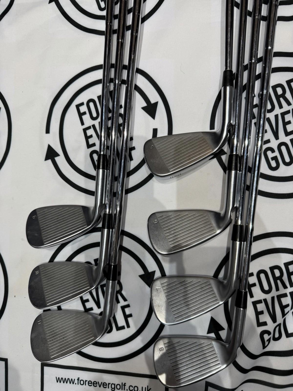 PING G730 IRONS / 5 - UW / Blue Dot / Mens RH / 100g Reg Flex / V.GOOD USED