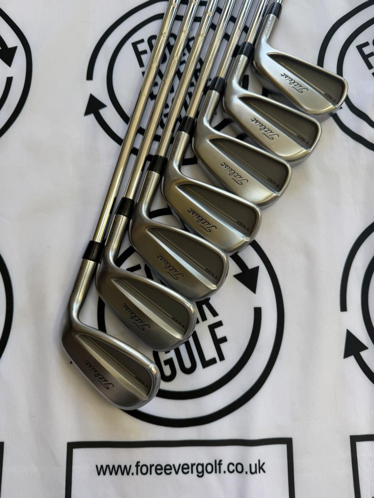 TITLEIST T100/T150 (2025) COMBO IRONS / 4 - PW / RH / 120g Stiff Flex / V.GOOD