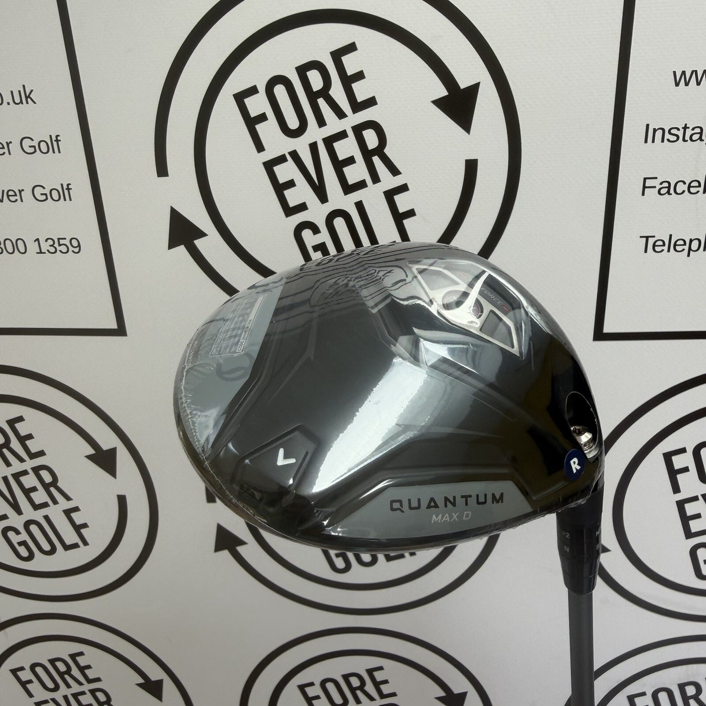 CALLAWAY QUANTUM MAX-D DRIVER / 10.5 Deg / RH / 50g Reg Flex / NEW