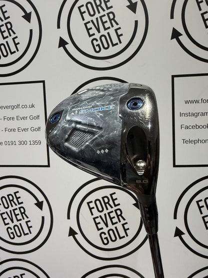 CALLAWAY Ai SMOKE TRIPLE DIAMOND DRIVER / 8 Deg / RH / 70g Stiff Flex / V.GOOD