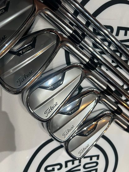 TITLEIST T200 (2021) IRONS / 5 - GW / Mens RH / S300 Stiff Shafts