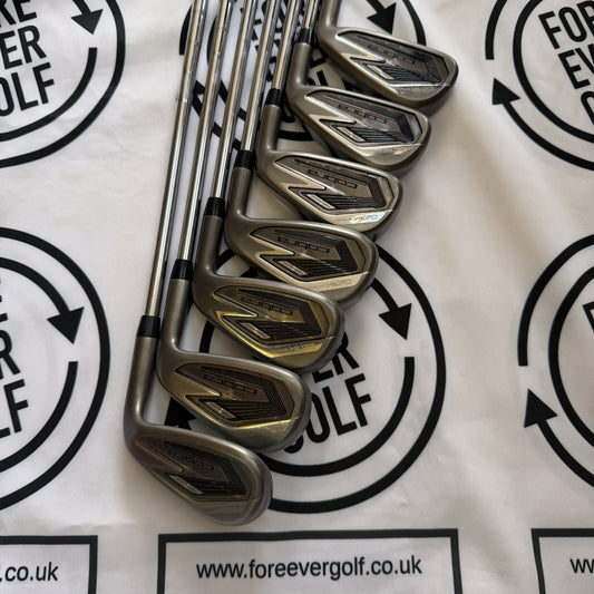 COBRA DARKSPEED IRONS / 5 - PW + SW / Mens RH / 80g Reg Flex / V.GOOD USED