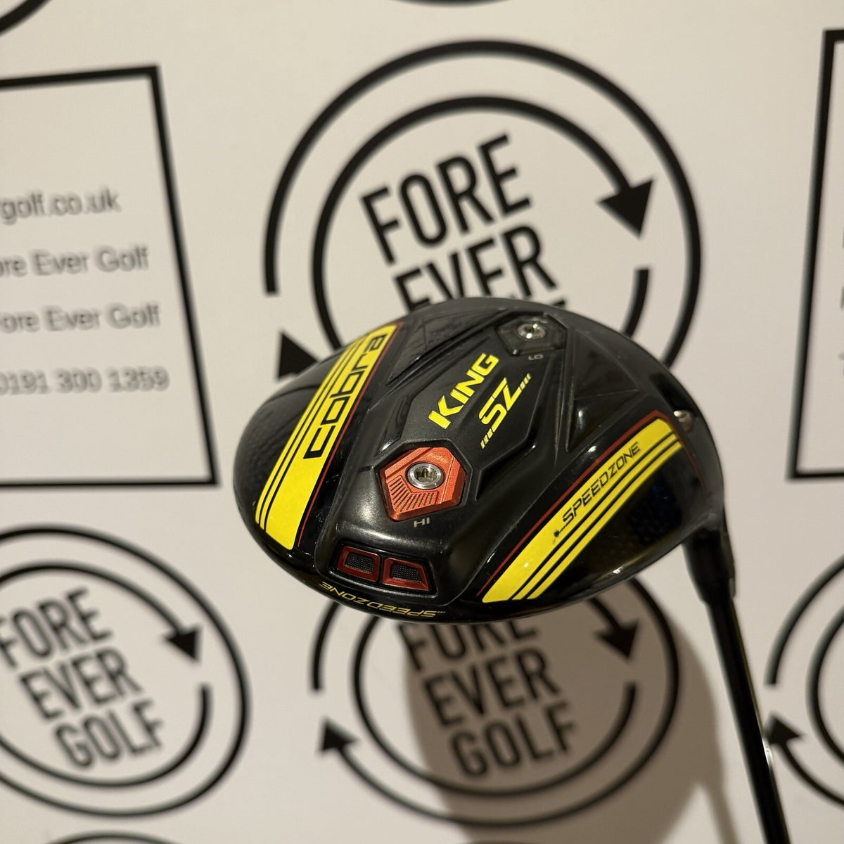 COBRA SPEEDZONE DRIVER / 10.5 Deg / Mens RH / 65g Reg Flex / GOOD USED