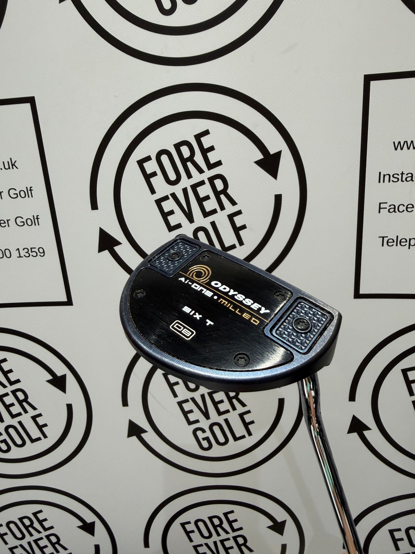 ODYSSEY Ai ONE MILLED SIX T PUTTER / 34” / RH