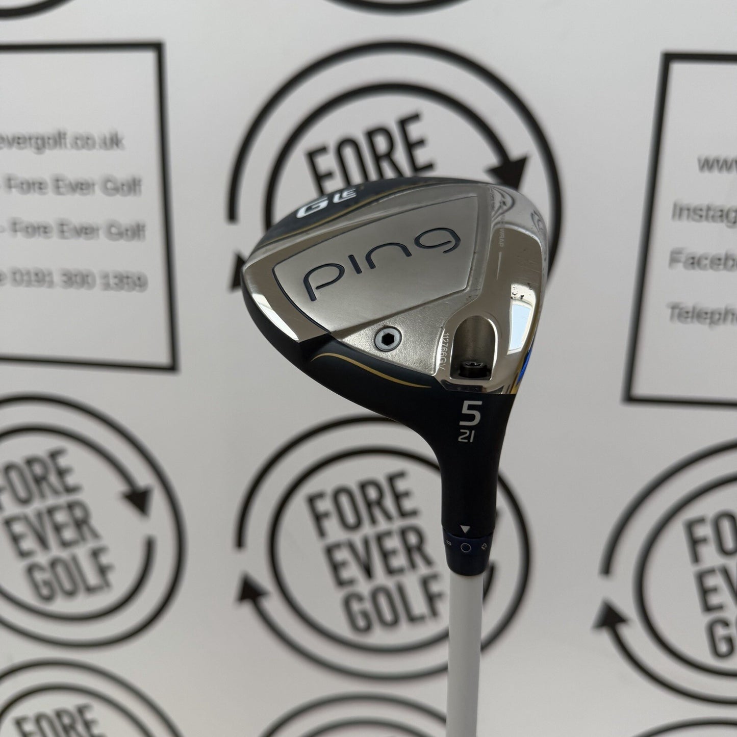 PING G LE 5 WOOD / 21 Degree / FH / Ladies Flex / GOOD USED