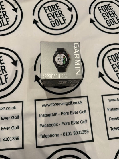 GARMIN APPROACH S62 GOLF GPS WATCH / Black Strap / Touchscreen / V.GOOD USED