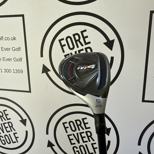 TAYLORMADE M4 5 HYBRID / 25 Degree / RH / 60g Reg Flex / GOOD USED