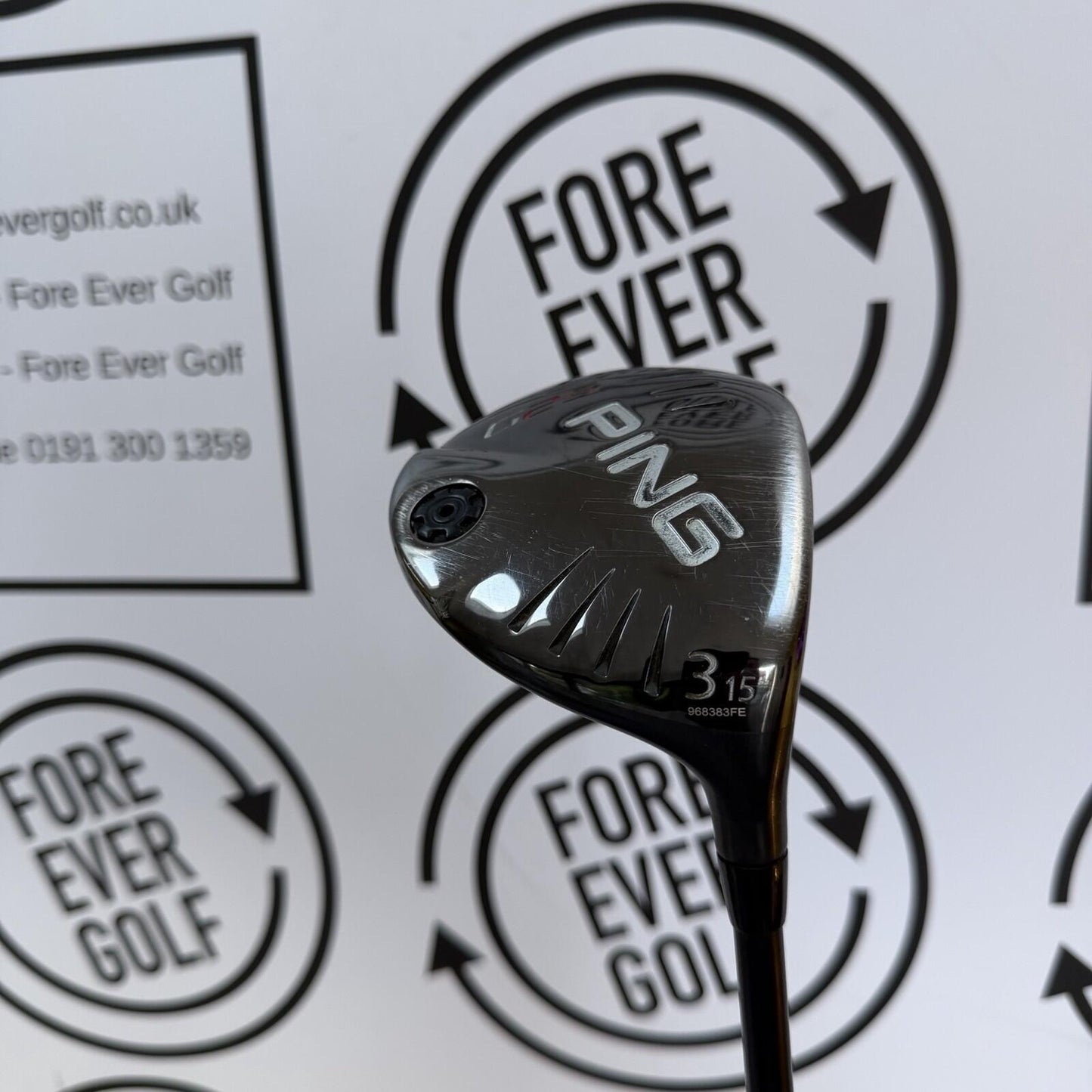 PING G25 3 WOOD / 15 Degree / Mens RH / Regular Flex / FAIR USED