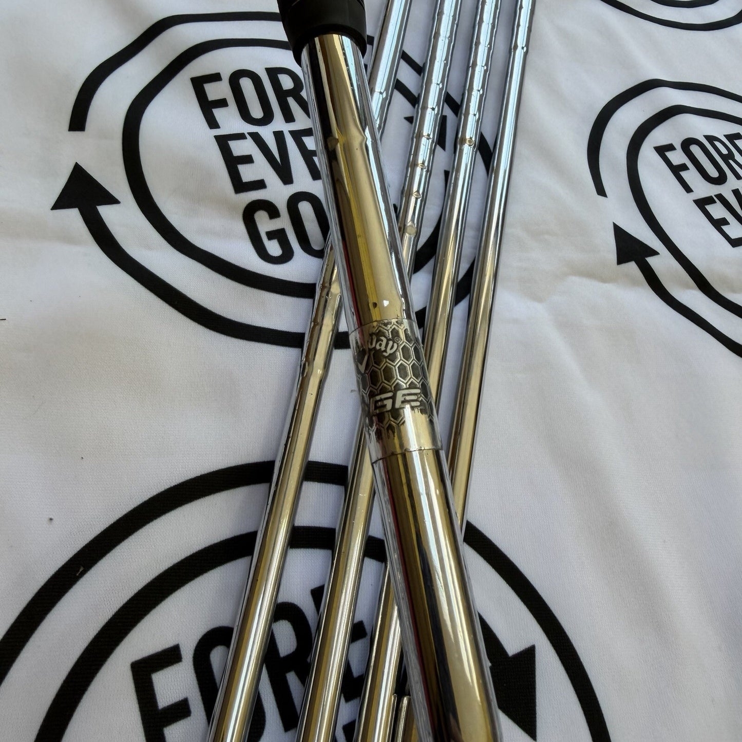CALLAWAY EDGE IRONS / 6 - SW / Mens RH / Regular Flex / GOOD USED