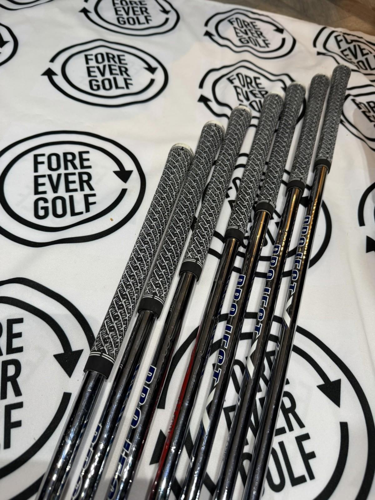 CALLAWAY APEX PRO ‘19 IRONS / 4 - PW / Mens RH / 125g X Flex Shafts / V.GOOD