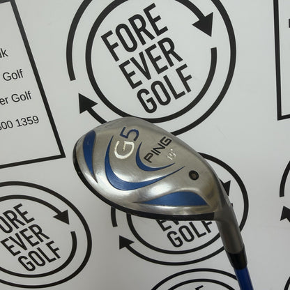 PING G5 3 HYBRID / 19 Deg / Mens RH / Stiff Flex / GOOD USED