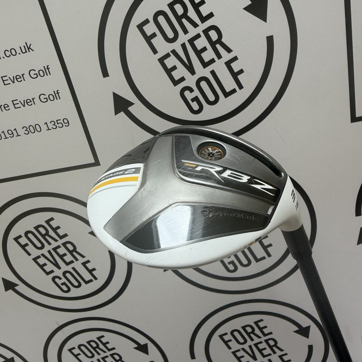 TAYLORMADE RBZ STAGE 2 3 WOOD / 15 Degree / RH / 60g Reg Flex / GOOD USED