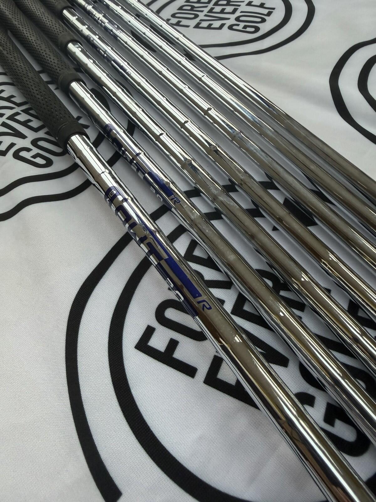 PING G410 IRONS / 5 - PW + SW / Mens RH / 98 Deg / Orange Dot / GOOD USED