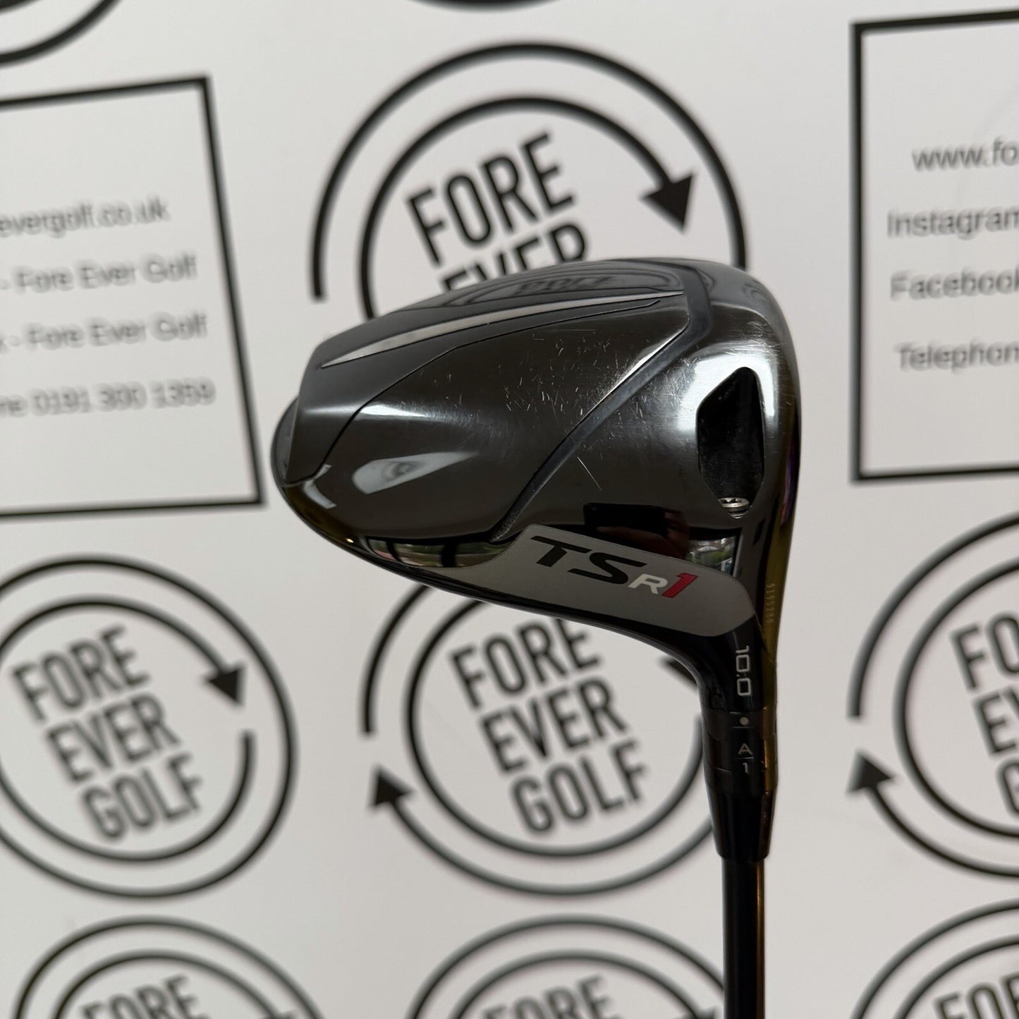 TITLEIST TSR1 DRIVER / 10 Degree / Mens RH / 50g Reg Flex / V.GOOD USED