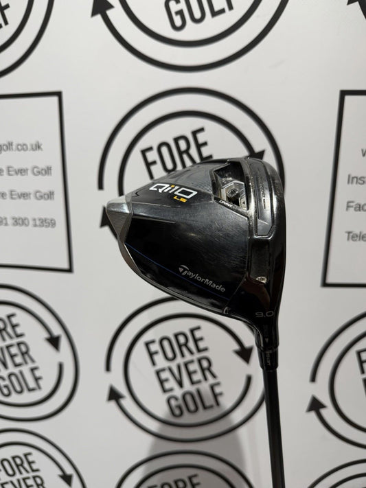 TAYLORMADE Qi10 LS DRIVER / 9 Deg / RH / 70g Stiff Flex / GOOD USED