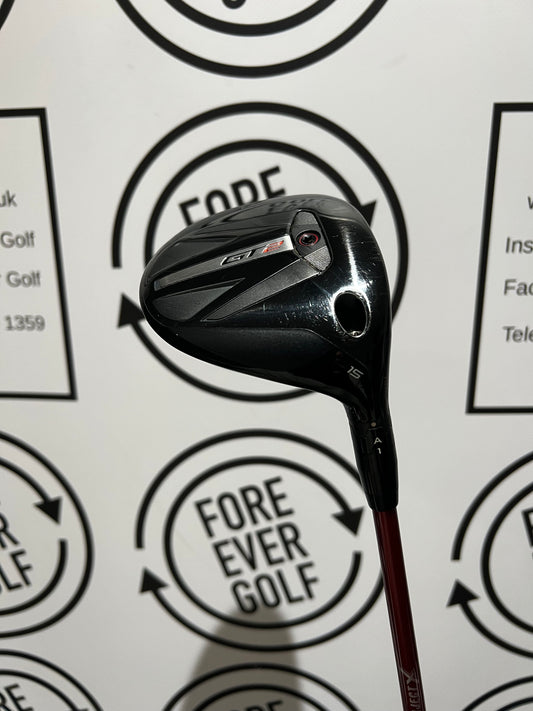 TITLEIST GT2 3 WOOD / 15 Degree / RH / 50g Stiff Flex