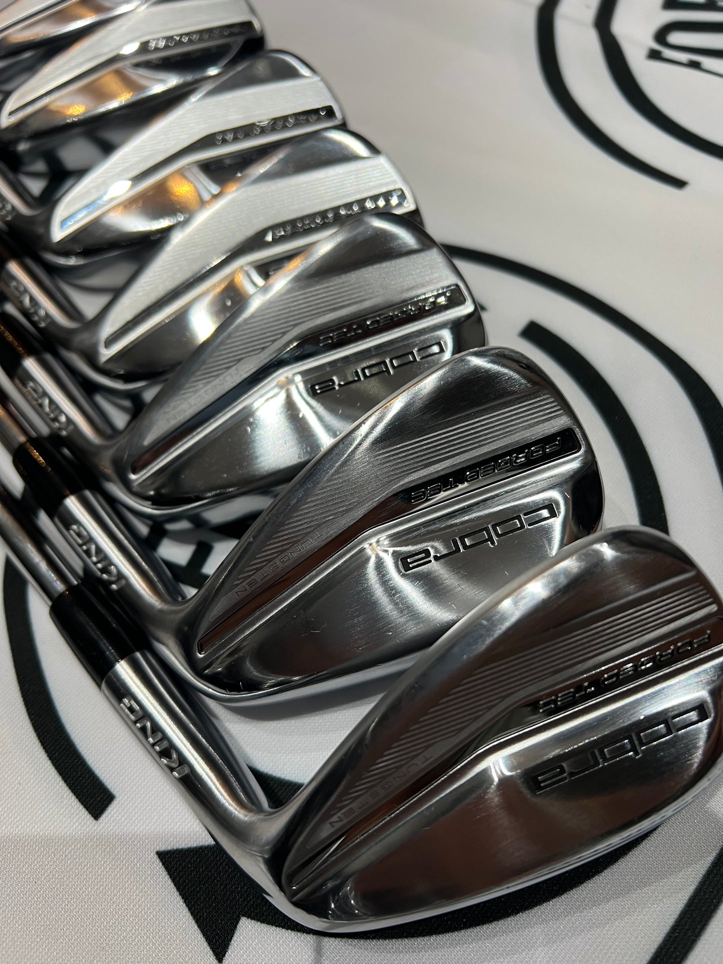 COBRA FORGED TEC 2022 IRONS / 5 - GW / Mens RH / 100g Stiff Flex
