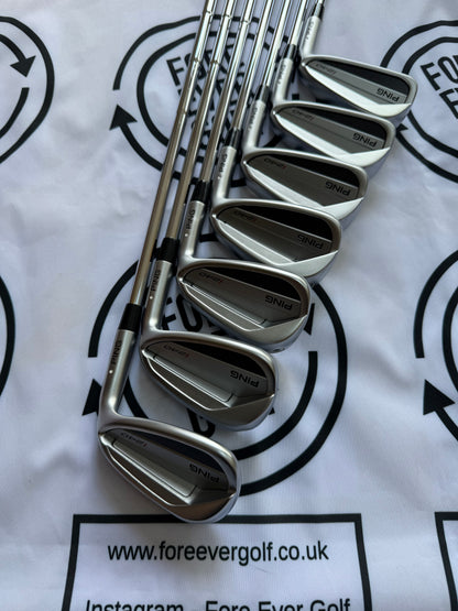 PING i240 IRONS / 5 - UW / Mens RH / White Dot / 100g Reg Flex / MINT USED