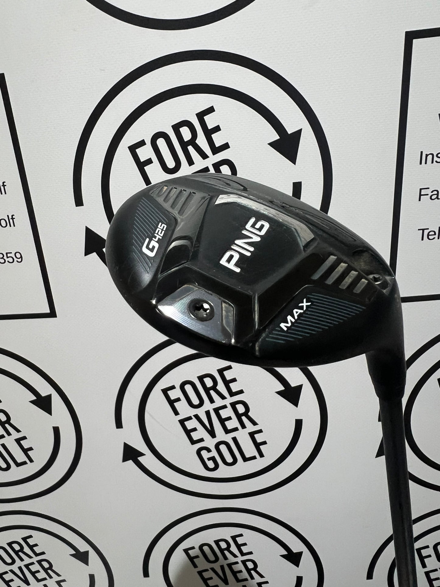 PING G425 MAX 3 WOOD / 14.5 Deg / Mens RH / 65g Reg Flex