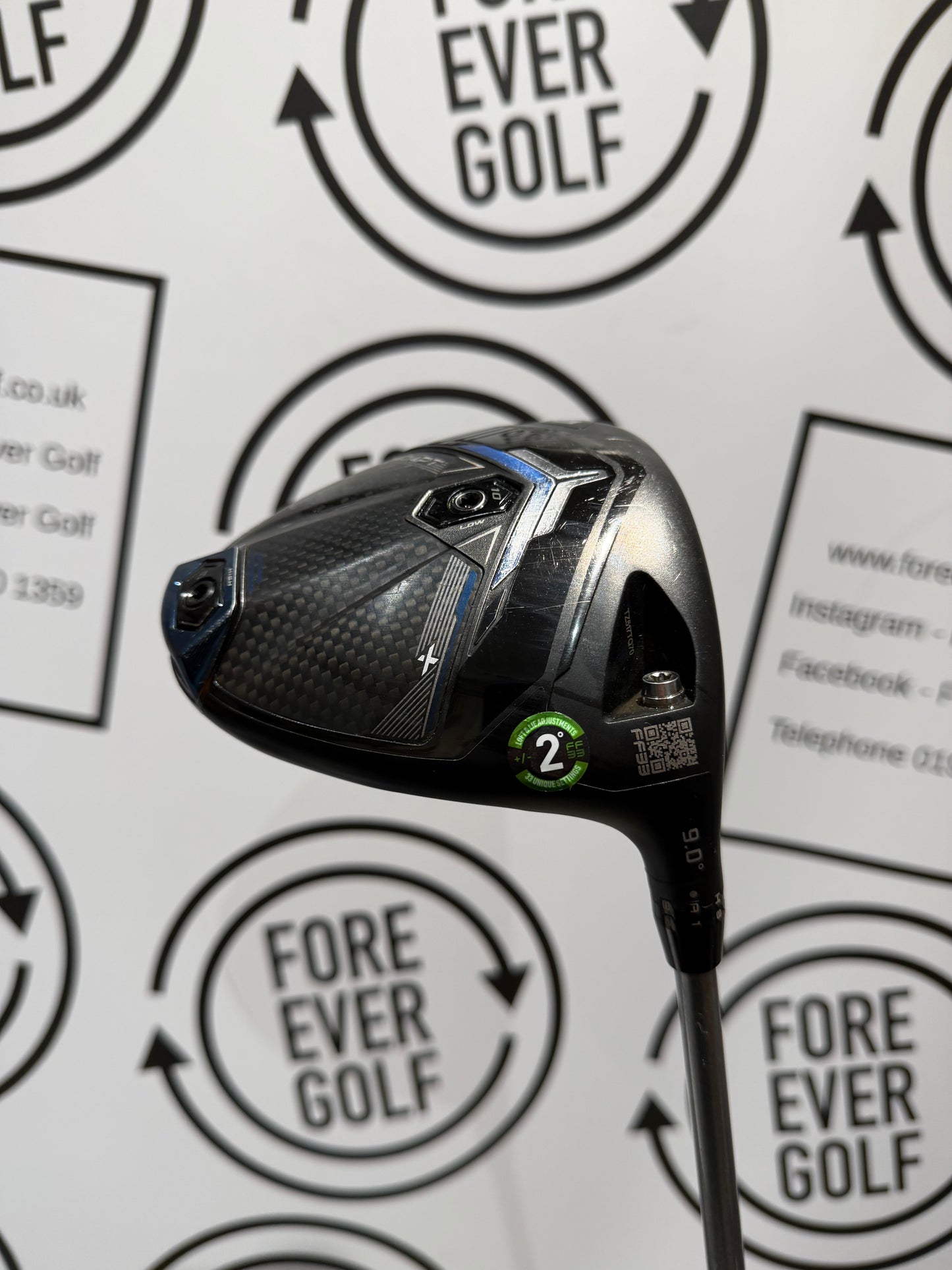 COBRA DS ADAPT X DRIVER / 9 Degree / RH / 60g Stiff Flex