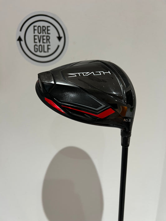 TAYLORMADE STEALTH DRIVER (10.5 Deg), Mens RH, 50g Reg Flex