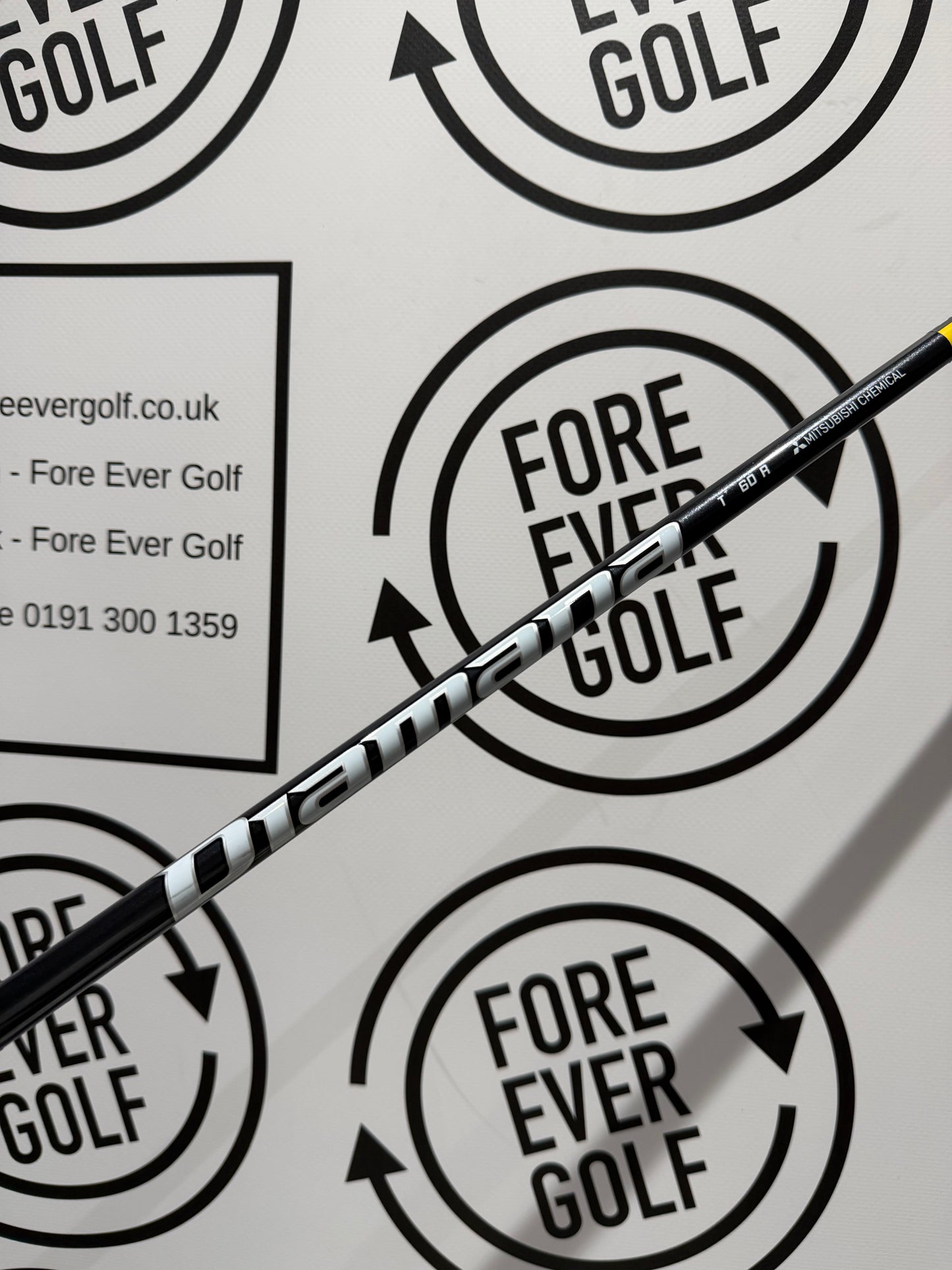 TAYLORMADE DRIVER SHAFT / 60g Reg Flex / 44.5” / MITSUBISHI CHEMICAL DIAMANA