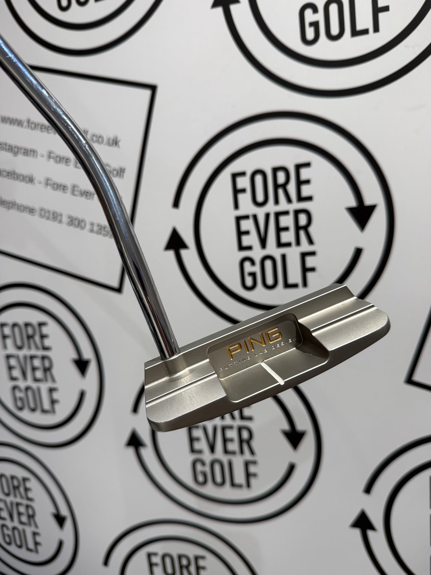 PING PLD MILLED KUSHIN PUTTER / 34” / RH