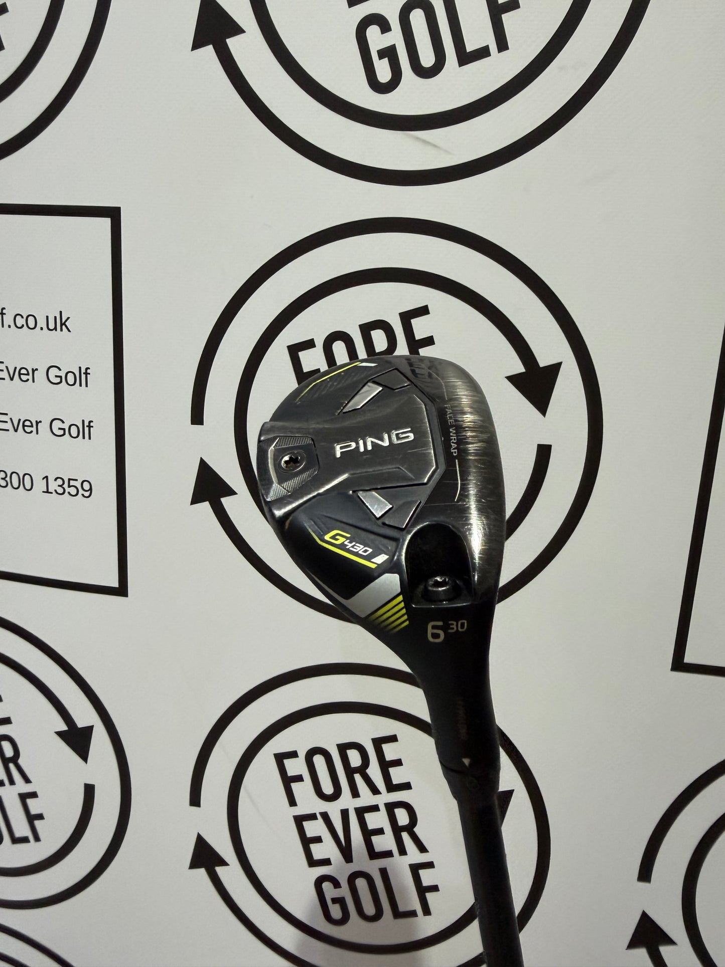 PING G430 6 HYBRID / 30 Degree / Mens RH / 70g Reg Flex