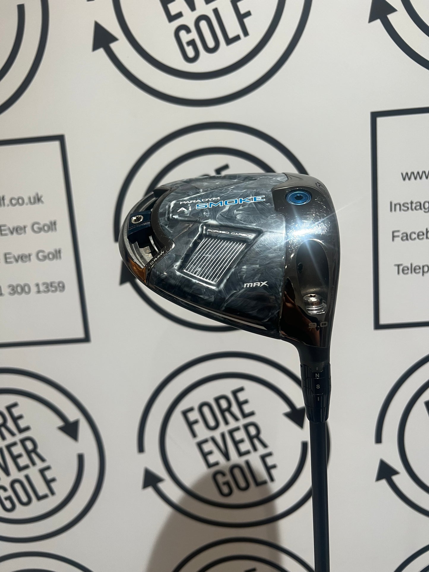 CALLAWAY Ai SMOKE MAX DRIVER / 9 DEGREE / RH / 55g Stiff Flex
