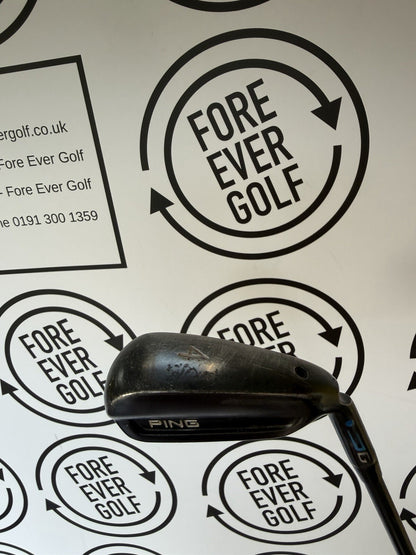 PING G SERIES CROSSOVER 4 IRON / Mens RH / Blue Dot / 70g Reg Flex / GOOD USED