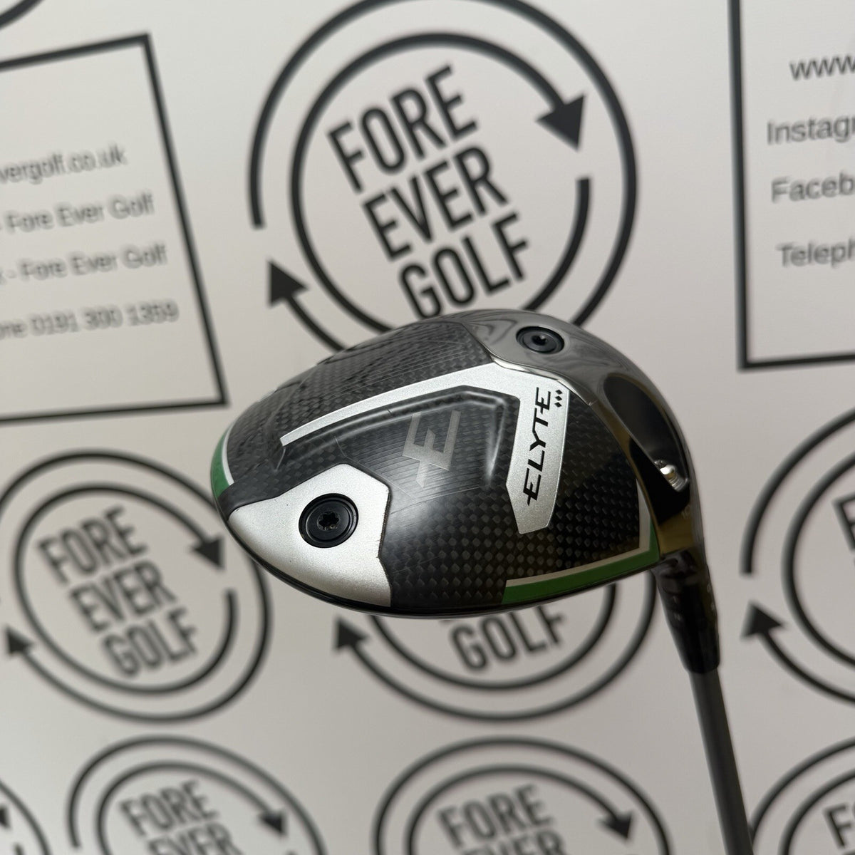 CALLAWAY ELYTE TRIPLE DIAMOND DRIVER / 10.5 Deg / RH /  50g Stiff Flex / V.GOOD