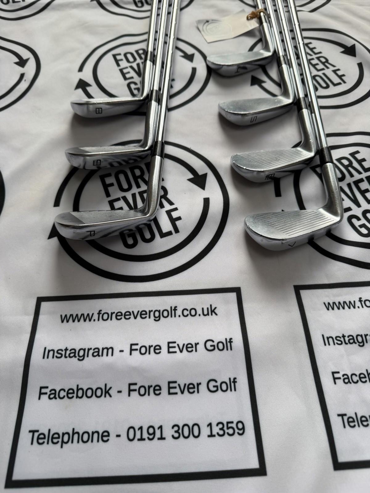 TAYLORMADE P7MC (2021) IRONS / 4 - PW / Mens RH / 120g Stiff Flex / GOOD USED