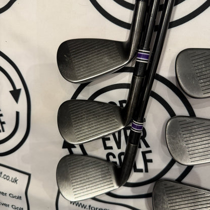 CALLAWAY APEX ‘16 SMOKE IRONS / 5 - PW / RH / Reg Flex / GOOD USED