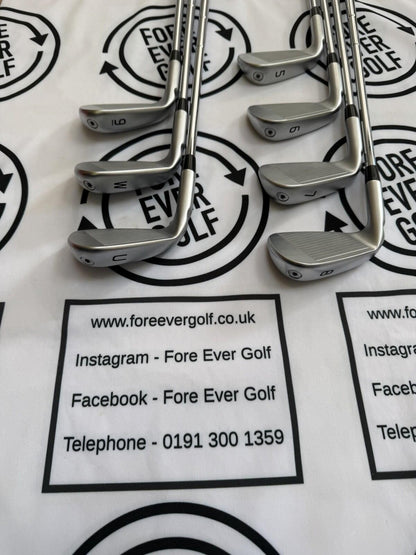 PING i240 IRONS / 5 - UW / Mens RH / 100g Reg Flex / Blue Dot / MINT USED