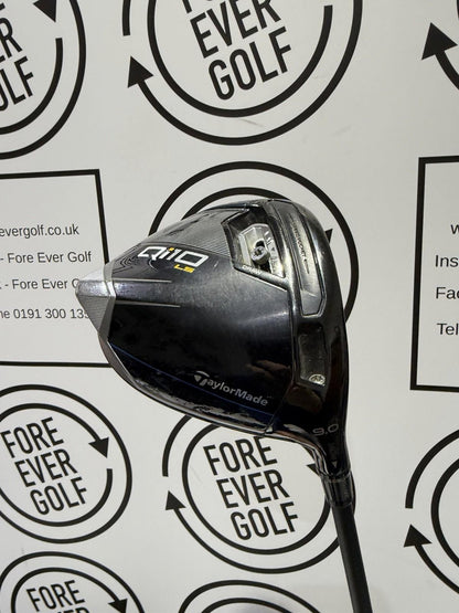 TAYLORMADE Qi10 LS DRIVER / 9 Deg / Mens RH / 50g Stiff Flex / V.GOOD USED