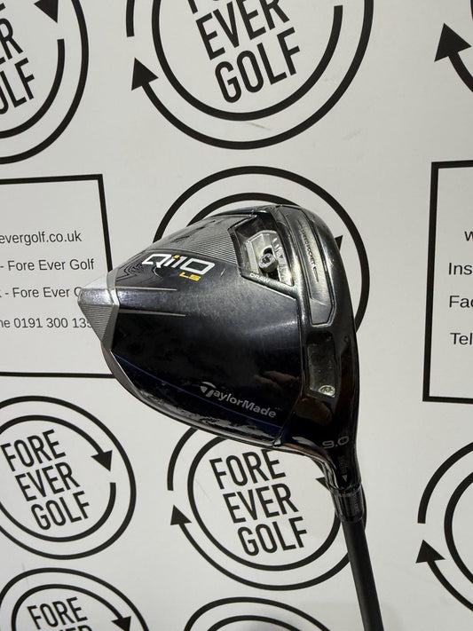 TAYLORMADE Qi10 LS DRIVER / 9 Deg / Mens RH / 50g Stiff Flex / V.GOOD USED