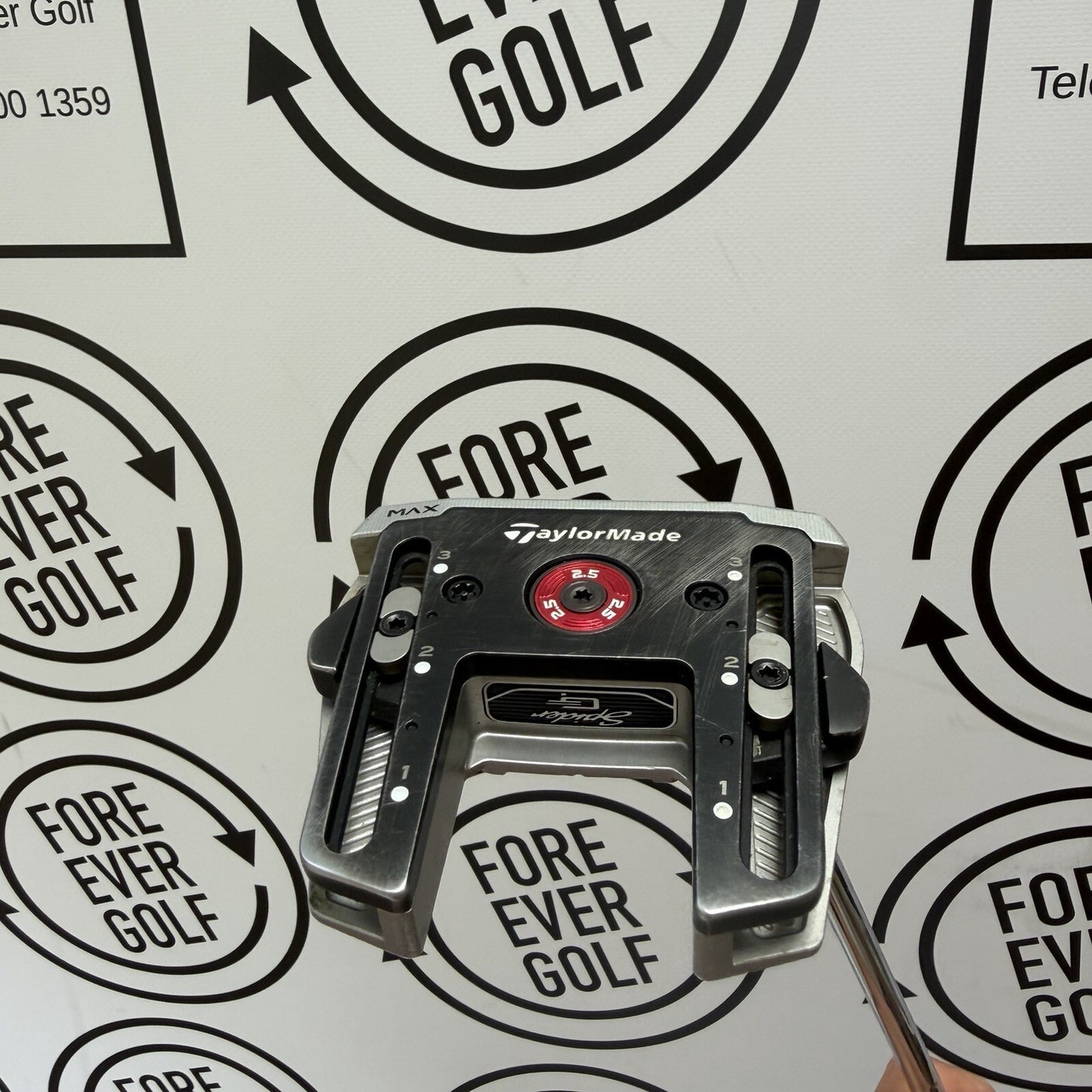 TAYLORMADE SPIDER GT MAX PUTTER / 34” / Mens RH / GOOD USED