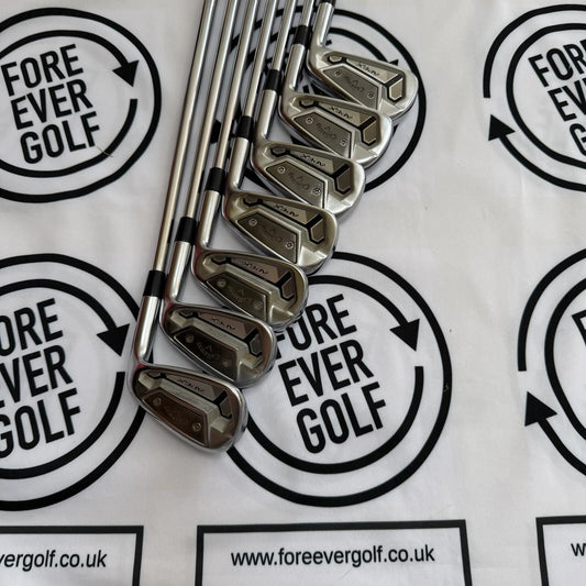 CALLAWAY TCB FORGED IRONS / 4 - PW / Mens RH / Project X 6.5 X-Stiff Flex / GOOD