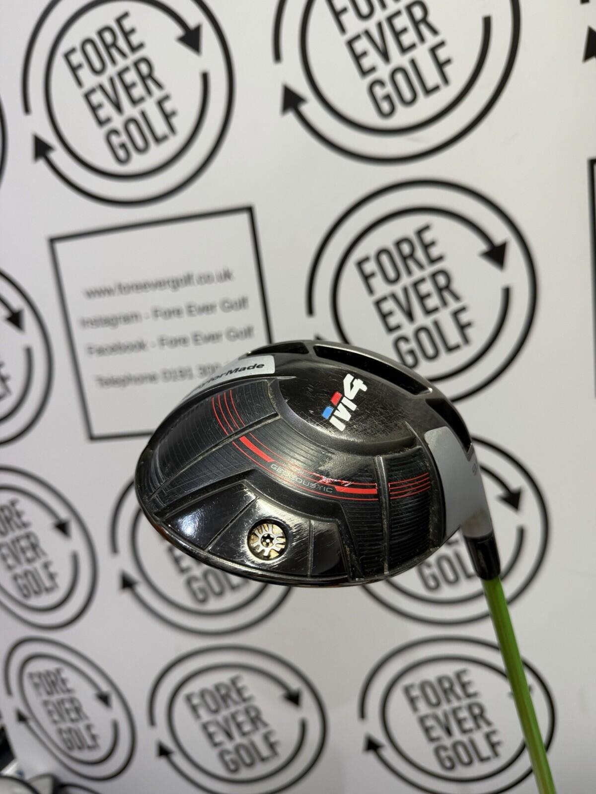 TAYLORMADE M4 DRIVER / 9.5 Degree / Mens RH / 60g X-Stiff Flex / GOOD USED