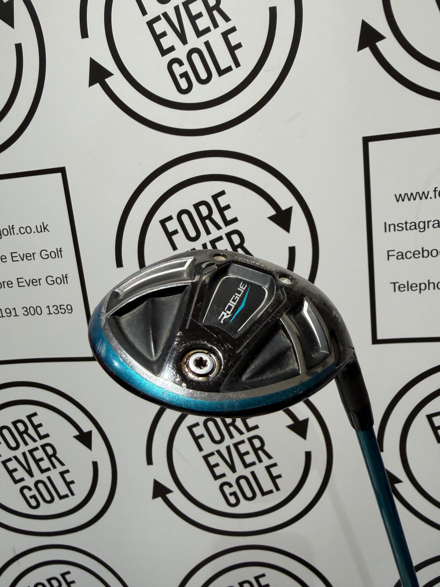 CALLAWAY ROGUE 3 WOOD / 15 Degree / RH / 70g Stiff Flex