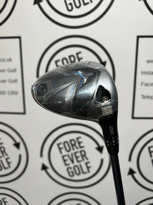COBRA DS ADAPT X 5 WOOD / 18 Deg / RH / 60g Regular Flex