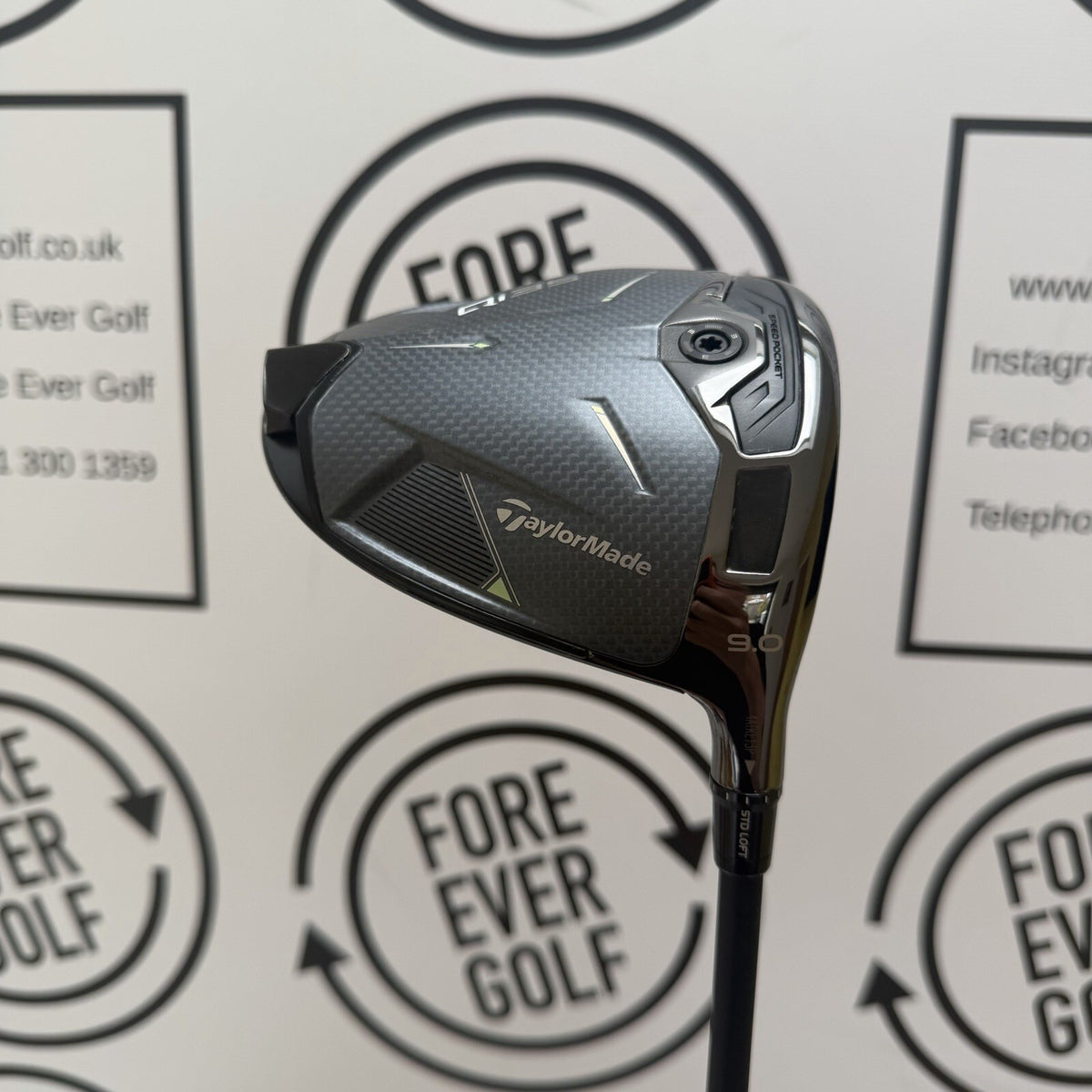 TAYLORMADE Qi35 DRIVER / 9 Degree / Mens RH / 60g Stiff Flex / MINT USED