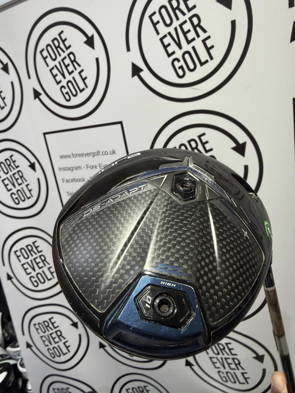 COBRA DS ADAPT X DRIVER / 9 Deg / Mens RH / 60g Stiff Flex / V.GOOD USED