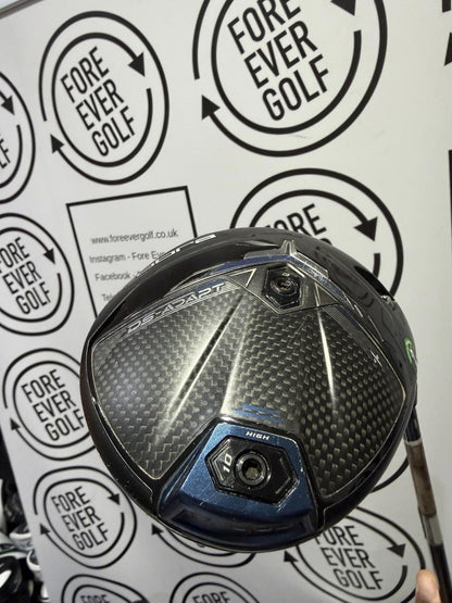 COBRA DS ADAPT X DRIVER / 9 Deg / Mens RH / 60g Stiff Flex / V.GOOD USED