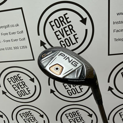PING G400 4 HYBRID / 22 Deg / Mens RH / 70g Reg Flex / OK USED